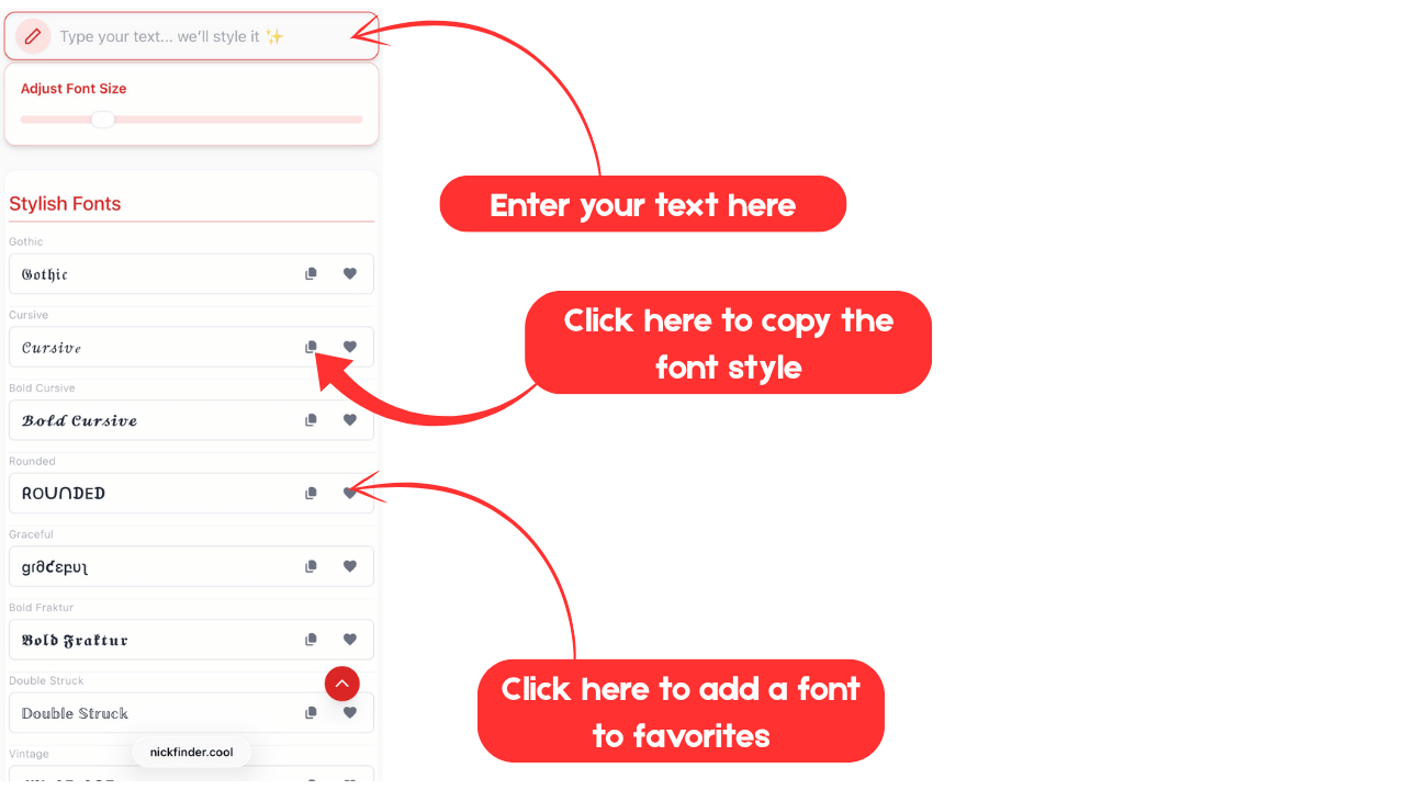 How to Use Our NickFinder?